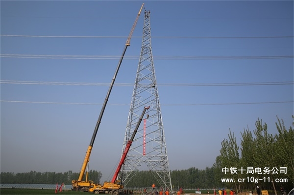 鲁南高铁菏曲段首条500kv电力迁改工程顺利完工 新华网等各大媒体纷纷报道